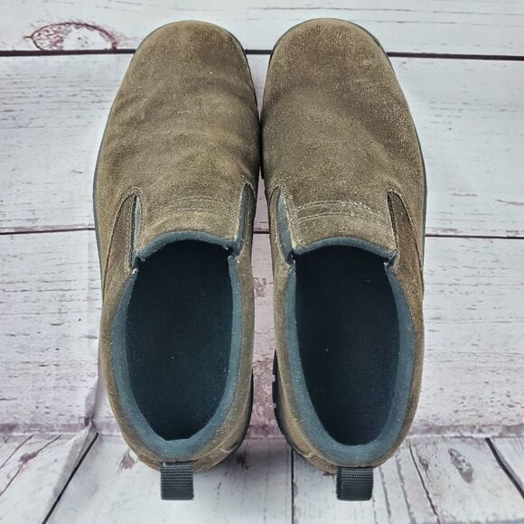 *CLEARANCE Lands End Womens All Weather Suede Slip On Moccasins - Picture 6 of 8